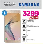Samsung Dual Sim Smartphone Galaxy J7 Prime Gold