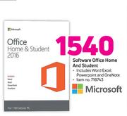 Microsoft Software Office Home & Student