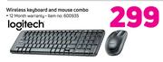 Logitech Wireless Keyboard & Mouse Combo