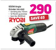 Ryobi 650W Angle Grinder HG-650