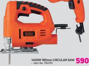 Black & Decker 1400W 185mm Circular Saw