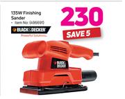 Black & Sander 135W Finishing Sander