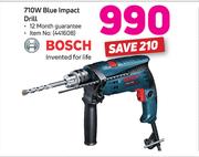 Bosch 710W Blue Impact Drill