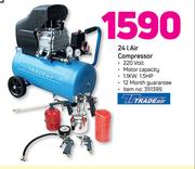 Tradeair 24Ltr Air Compressor