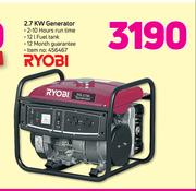 Ryobi 2.7KW Generator