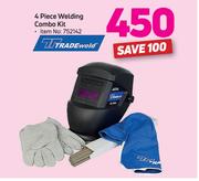 Tradeweld 4 Piece Welding Combo Kit