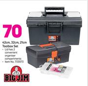 Big Jim 42cm, 32cm, 21cm Toolbox Set