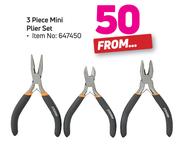 Fragram 3 Piece Mini Plier Set