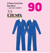 Ethnix 2 Piece Conti Suit Size Blue