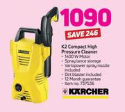 Karcher K2 Compact High Pressure Cleaner