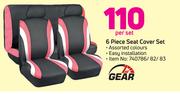 1st Gear 6 Piece Seat Cover Set-Per Set