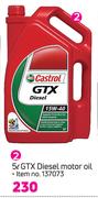 Castrol 5Ltr GTX Diesel Motor Oil