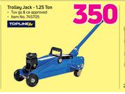 Topline Trolley Jack 1.25 Ton