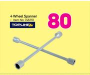 Topline 4 Wheel Spanner