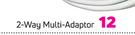Simple Choice 2 Way Multi Adaptor