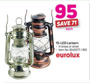 Eurolux 15 LED Lantern-Each