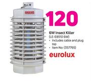 Eurolux 6W Insect Killer LE-EB510 6W Includes Cable & Plug Top