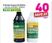 Trimtech 2 Stroke Engine Oil-500ml Each
