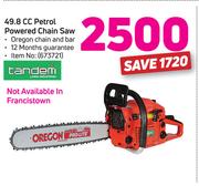 Tandem 49.8cc Petrol Powered Chain Saw