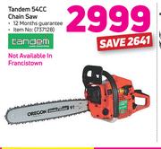 Tandem 54cc Chain Saw