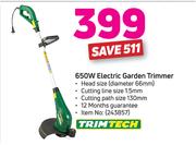 Trimtech 650W Electric Garden Trimmer