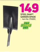 Lasher Steel Shaft Garden Spade