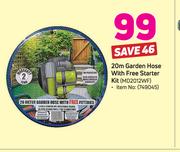 20m Garden Hose With Free Starter Kit MD2012WF