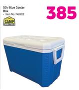 Campmaster 50Ltr Blue Cooler Box