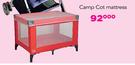 Little One Camp Cot Mattress