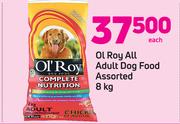 Ol' Roy All Adult Dog Food-8kg Each