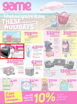 Game Uganda : Whatever You're Doing These Holidays (29 March - 11 April 2018), page 1