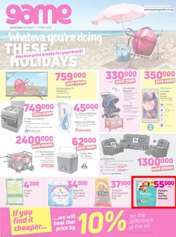 Game Uganda : Whatever You're Doing These Holidays (29 March - 11 April 2018), page 1