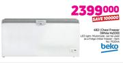Beko 482Ltr Chest Freezer White Hs530