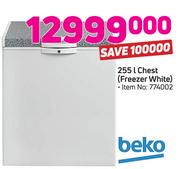 Beko 255Ltr Chest Freezer White