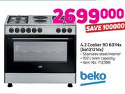 Beko 4.2 Cooker 90 601Nx Ge12121dx