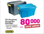 Addis 110Ltr Roughtote Storage Box 99310Bk-Each