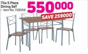 Tile 5-Piece Dining Set