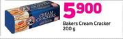 Bakers Cream Cracker-200g