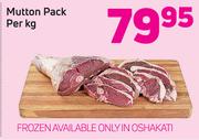 Mutton Pack-Per Kg