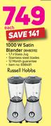 Russell Hobbs 1000W Satin Blender RHB315-Each