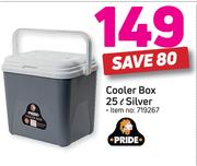 Pride Cooler Box 25L Silver