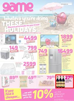 Game Namibia : Whatever You're Doing These Holidays (29 March - 11 April 2018), page 1