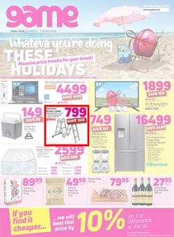 Game Namibia : Whatever You're Doing These Holidays (29 March - 11 April 2018), page 1