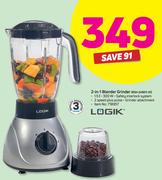 Logik 2-In-1 Blender Grinder RSH-245611-01