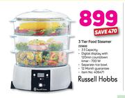 Russell Hobbs 3 Tier Food Steamer 10969