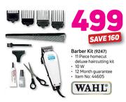 Wahl 11 Piece Deluxe Homecut Barber Kit 9247