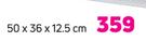Memre Contour Air Foam Pillow (50 x 36 x 12.5cm)-Each