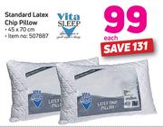 Vita Sleep Standard Latex Chip Pillow-Each