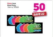 Gloop Lava Glow Putty-Each