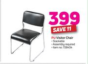 PU Visitor Chair